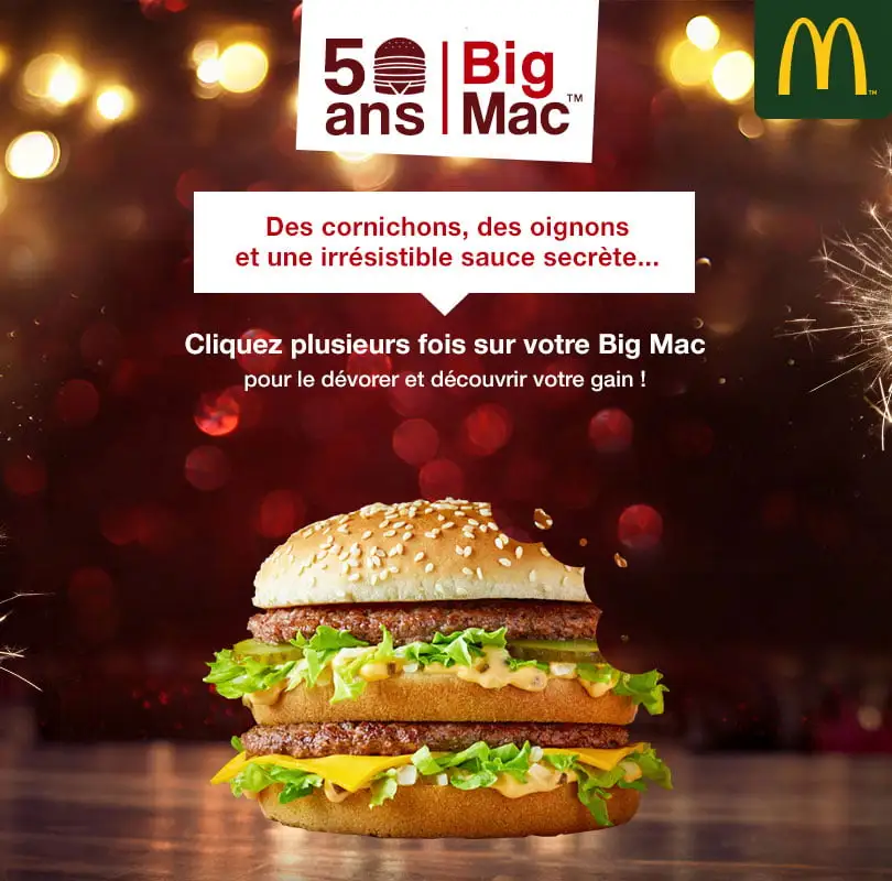 jeu pinata exemple client adictiz mcdo