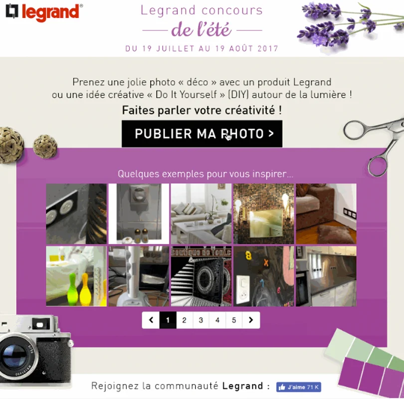 concours photo legrand