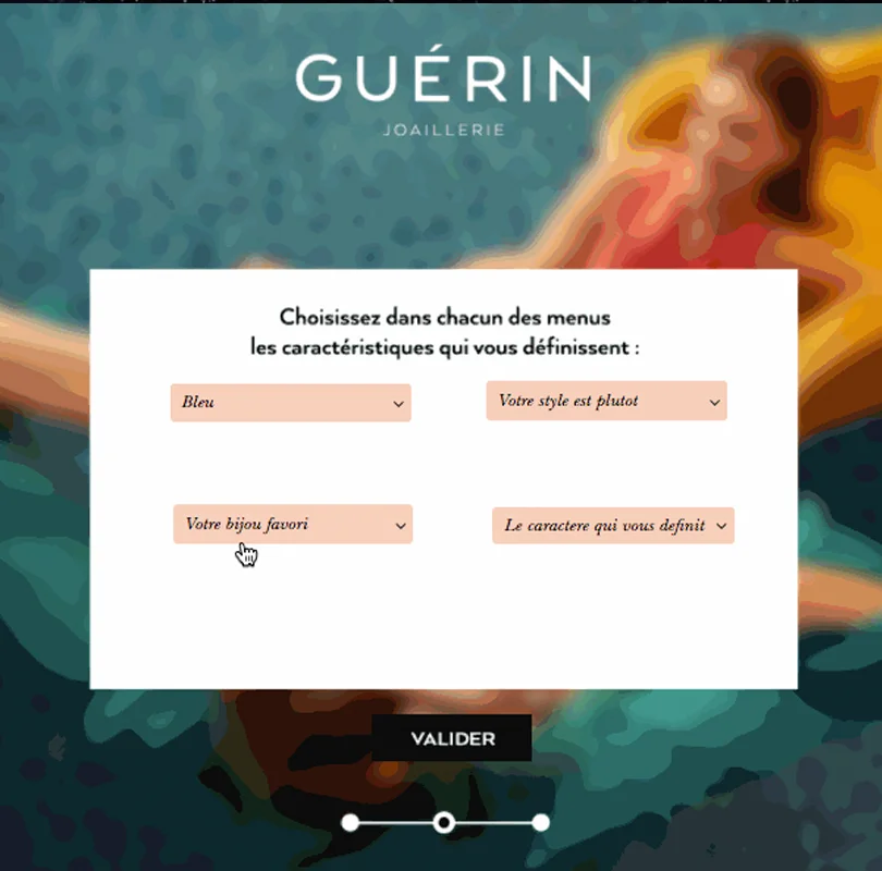 Gift finder guerin