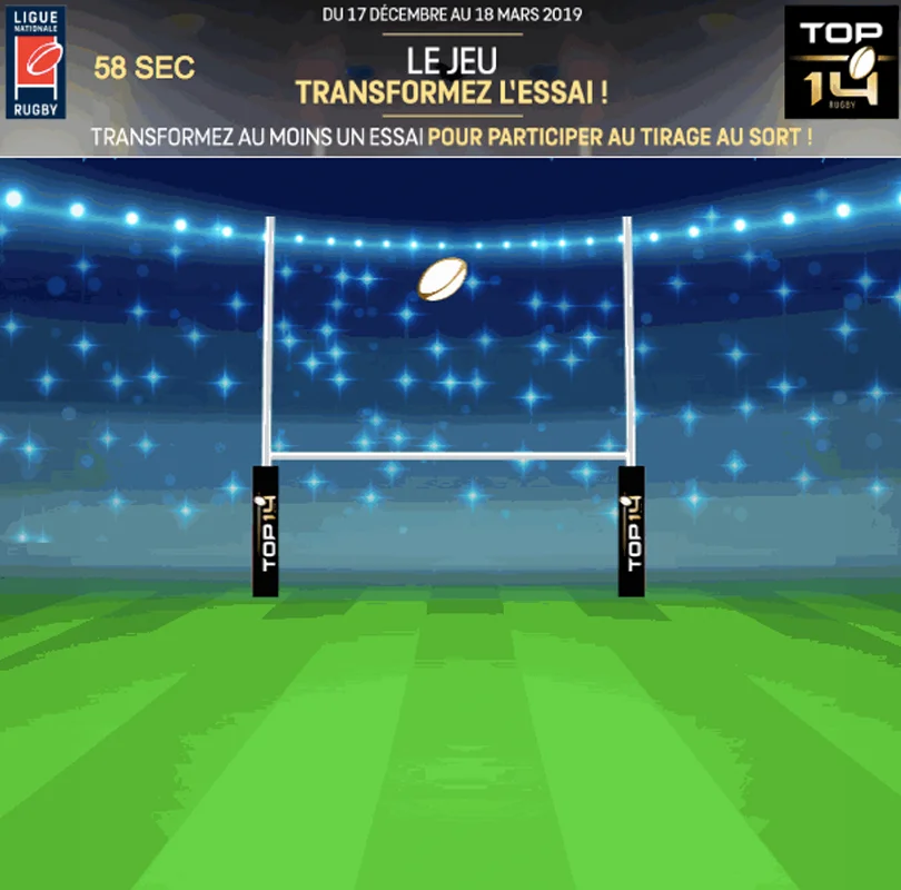 Jeu penalty ligue rugby