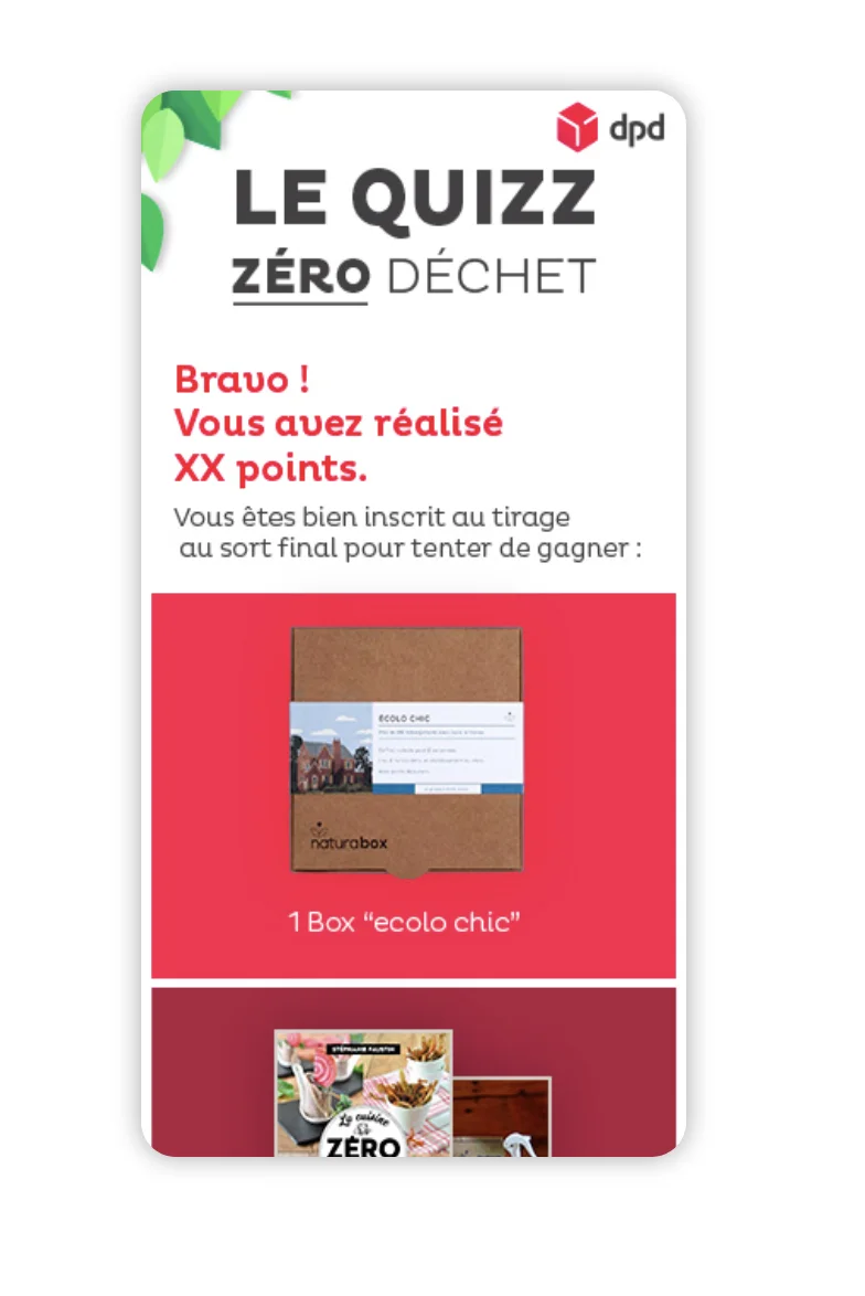 DPD - zéro déchets mobile