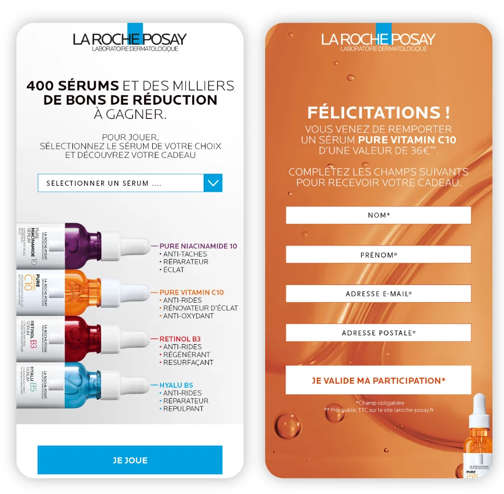 La Roche Posay - click & win