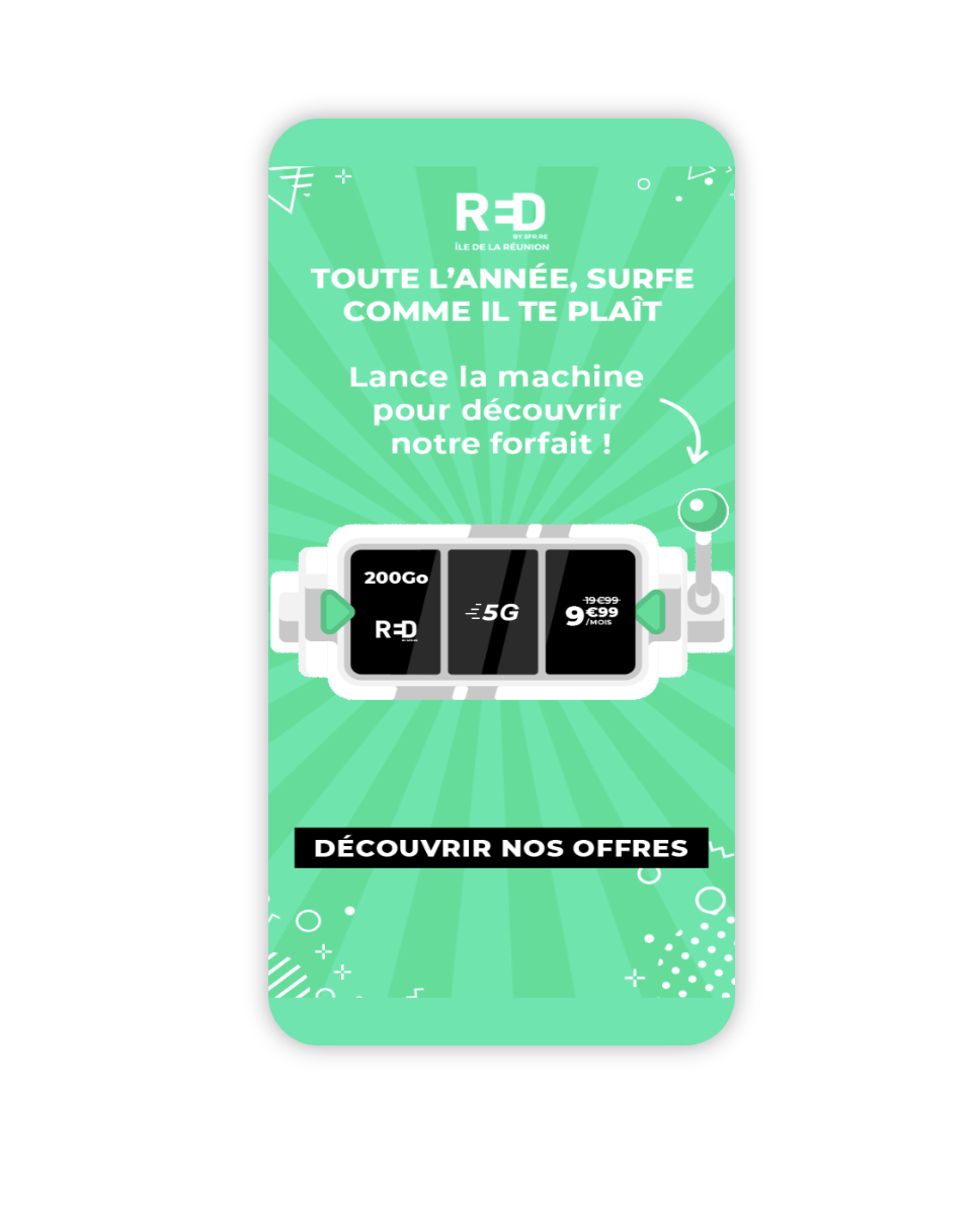 SFR - bandit manchot mobile