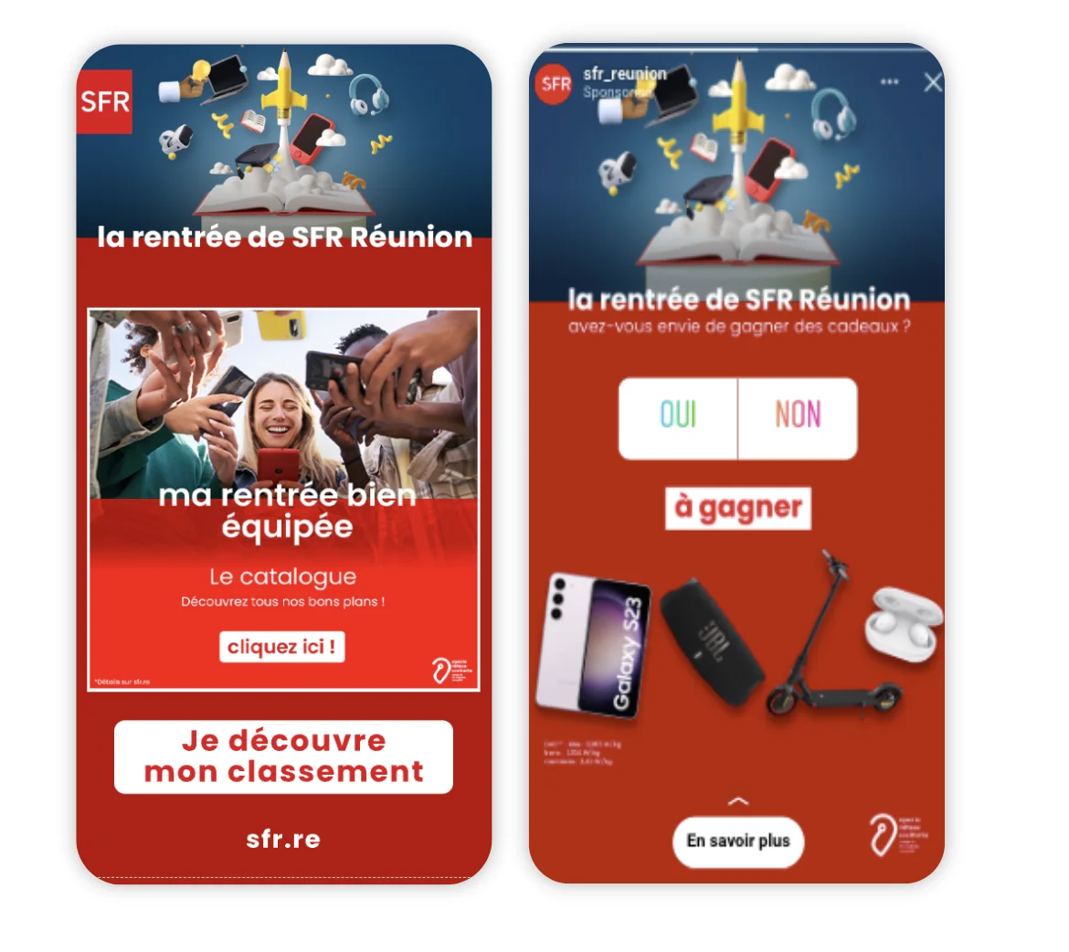 SFR - Match3 - Communication rentrée scolaire