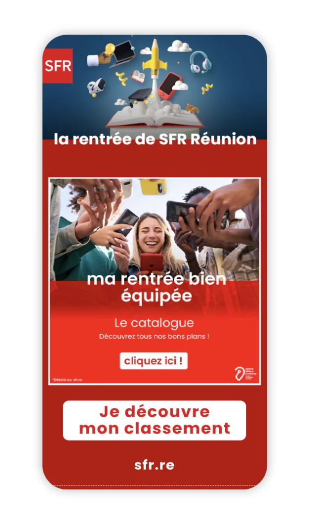 SFR - communication rentrée scolaire