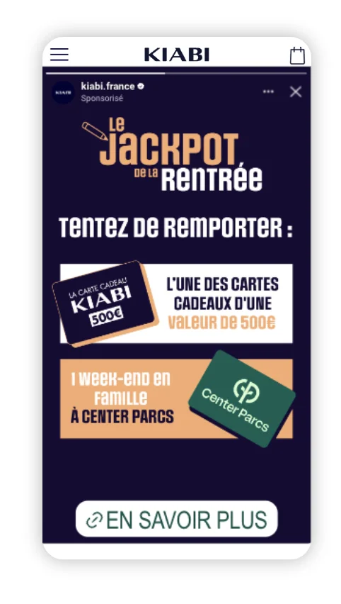 kiabi - grattage