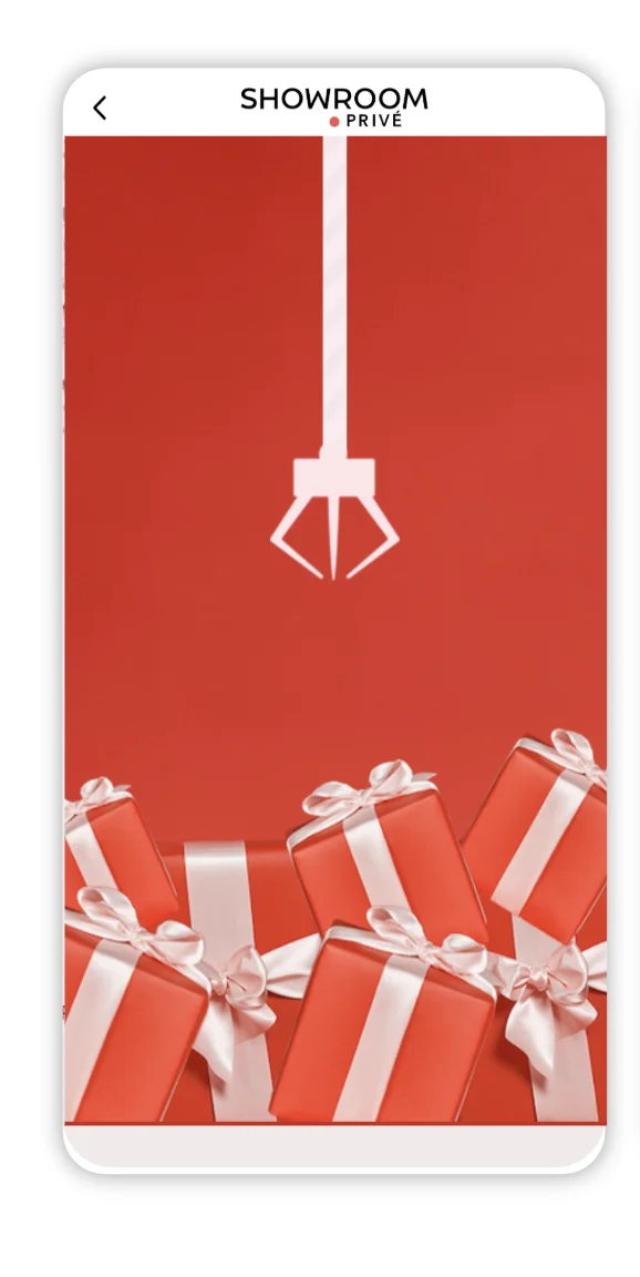 showroomprivé - Christmas mobile