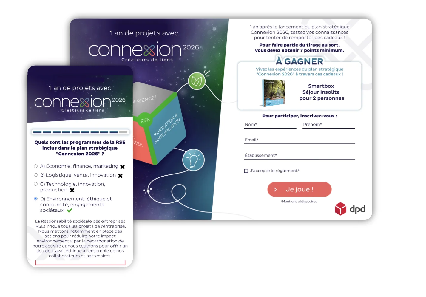 DPD - gamification en entreprise DPD - gamification en entreprise