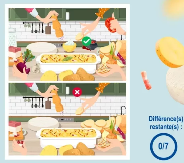 Ermitage jeu des 7 différences