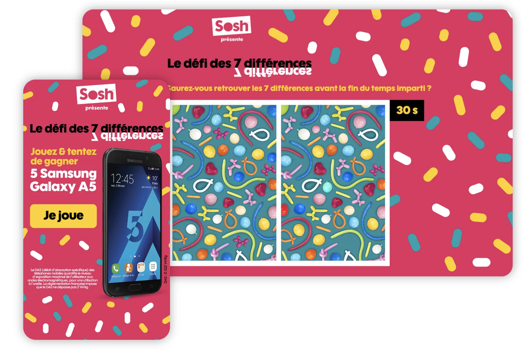 SOSH - 7 differences game