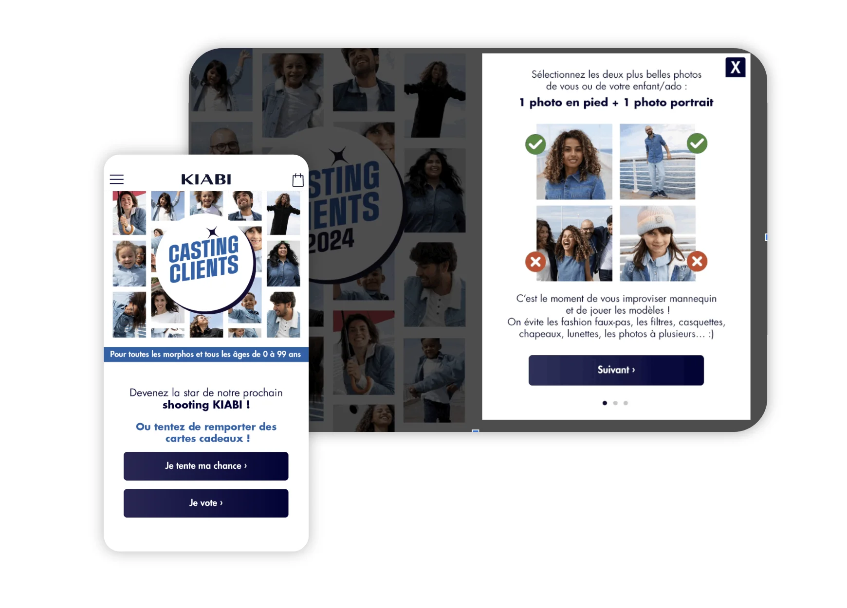 Kiabi - casting marketing commitment Kiabi - casting marketing commitment