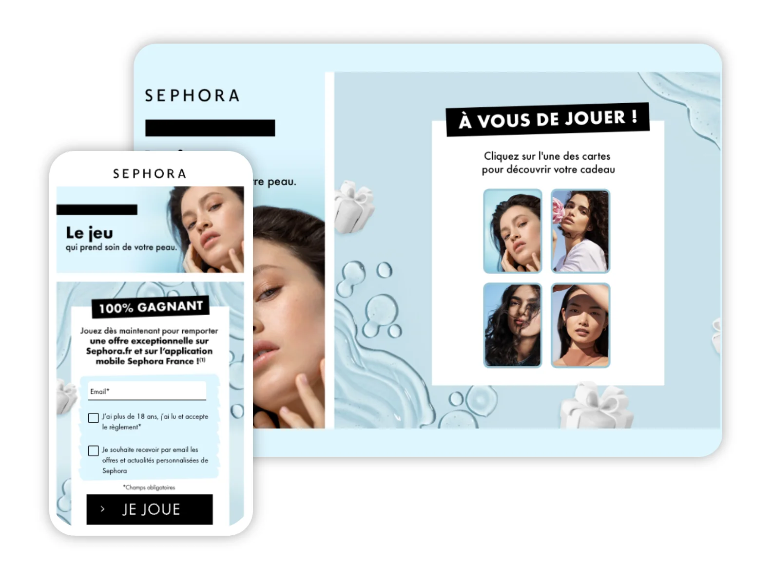 Sephora - skin care campaña Sephora - skin care campaña