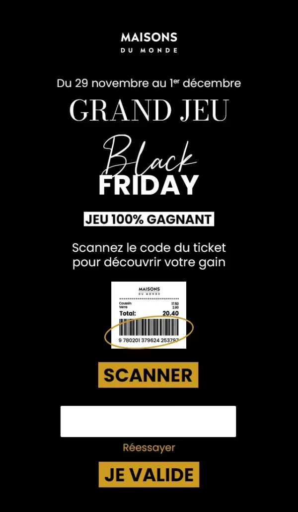 scan and play maison du monde