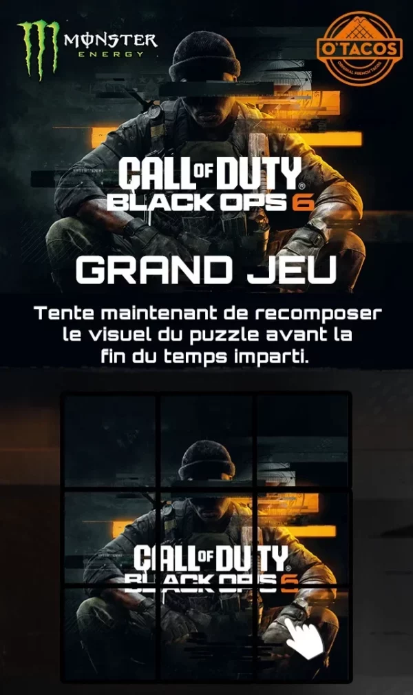 monster call of duty puzzle exemple