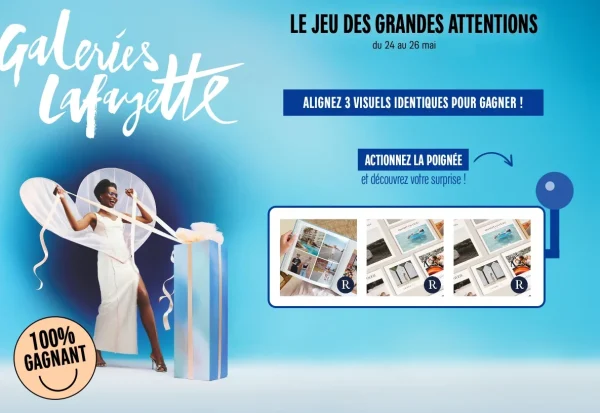 exemple bandit manchot galeries lafayette