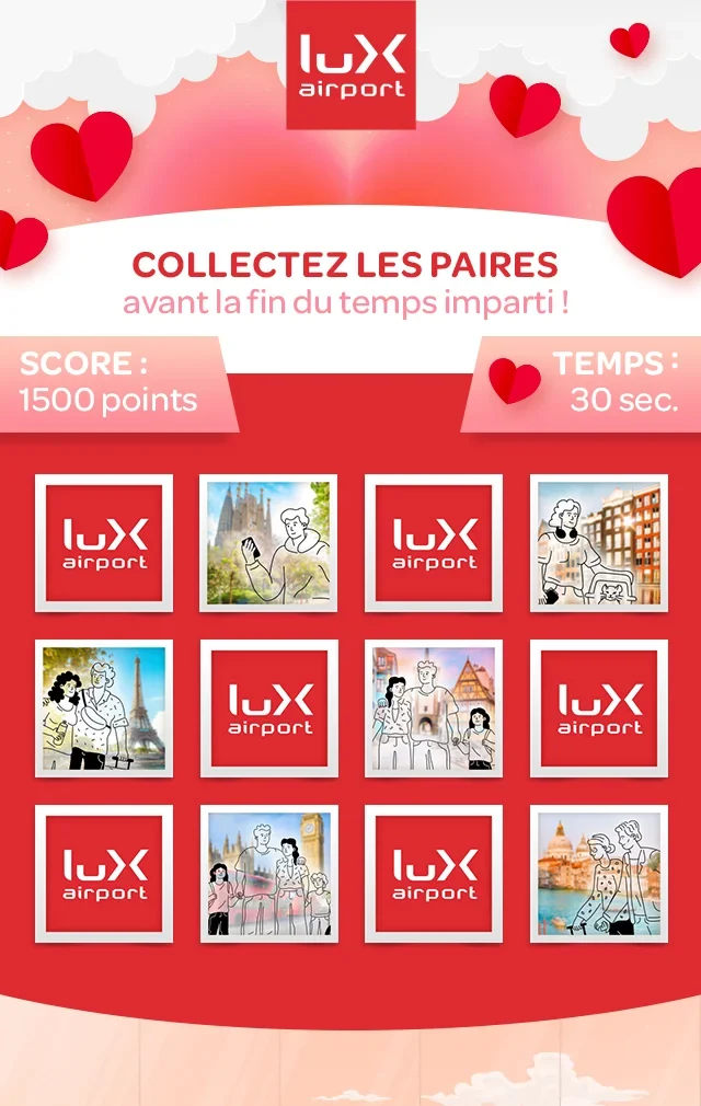 lux airport exemple memory