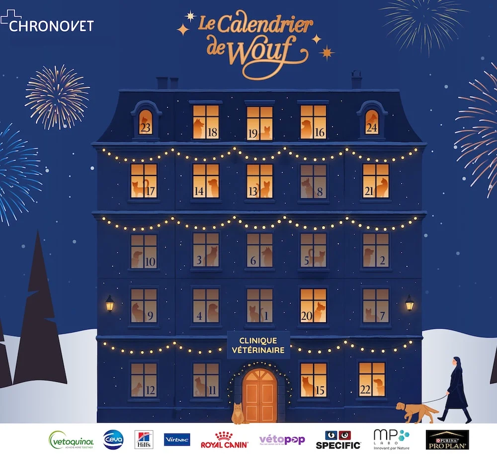 Calendrier de l'avent Chronovet