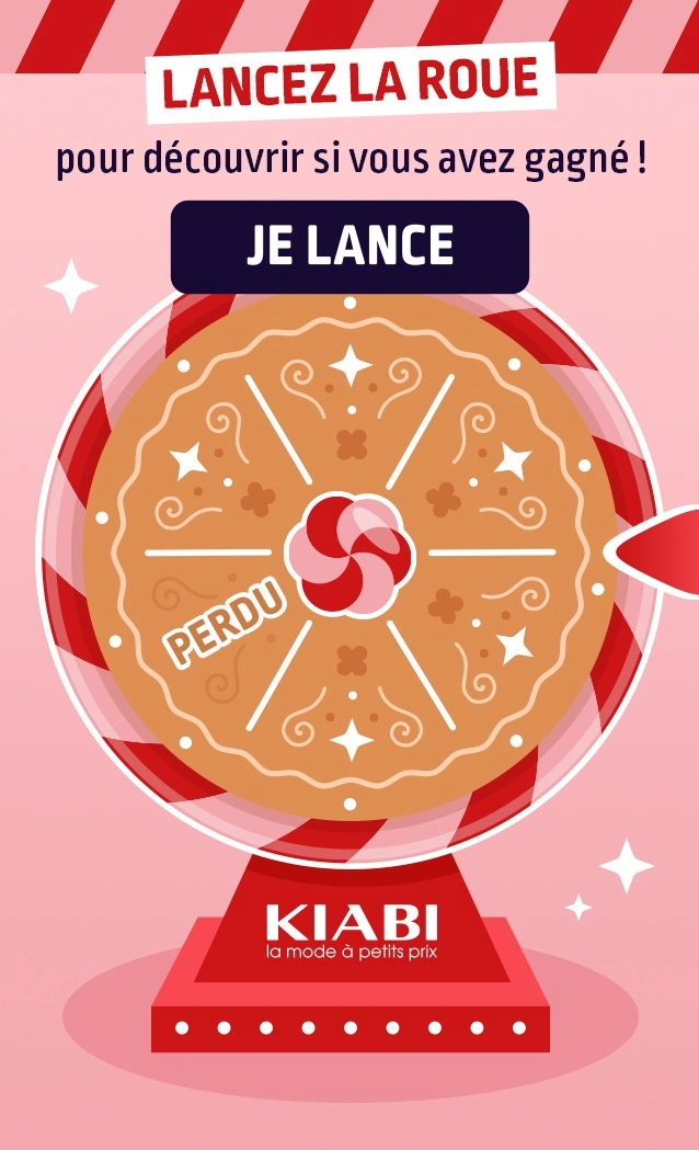 Roue de la chance Kiabi