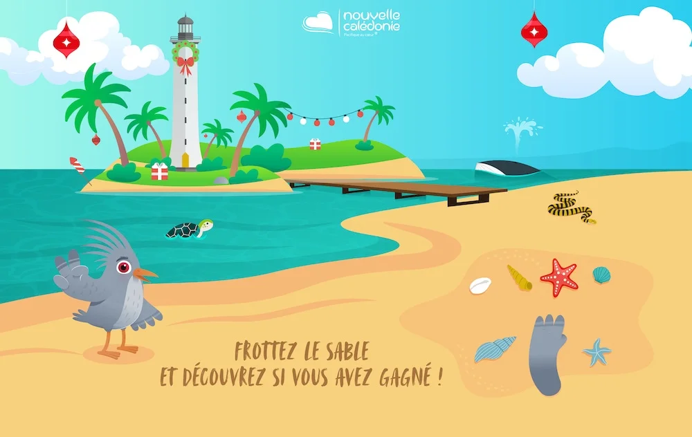 Nouvelle calédonie grattage