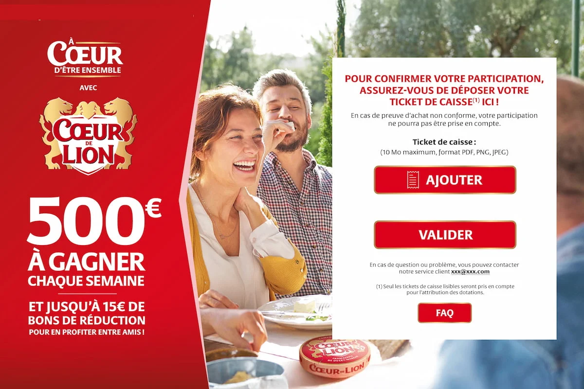 Jeu preuve d'achat buy and play Coeur de lion