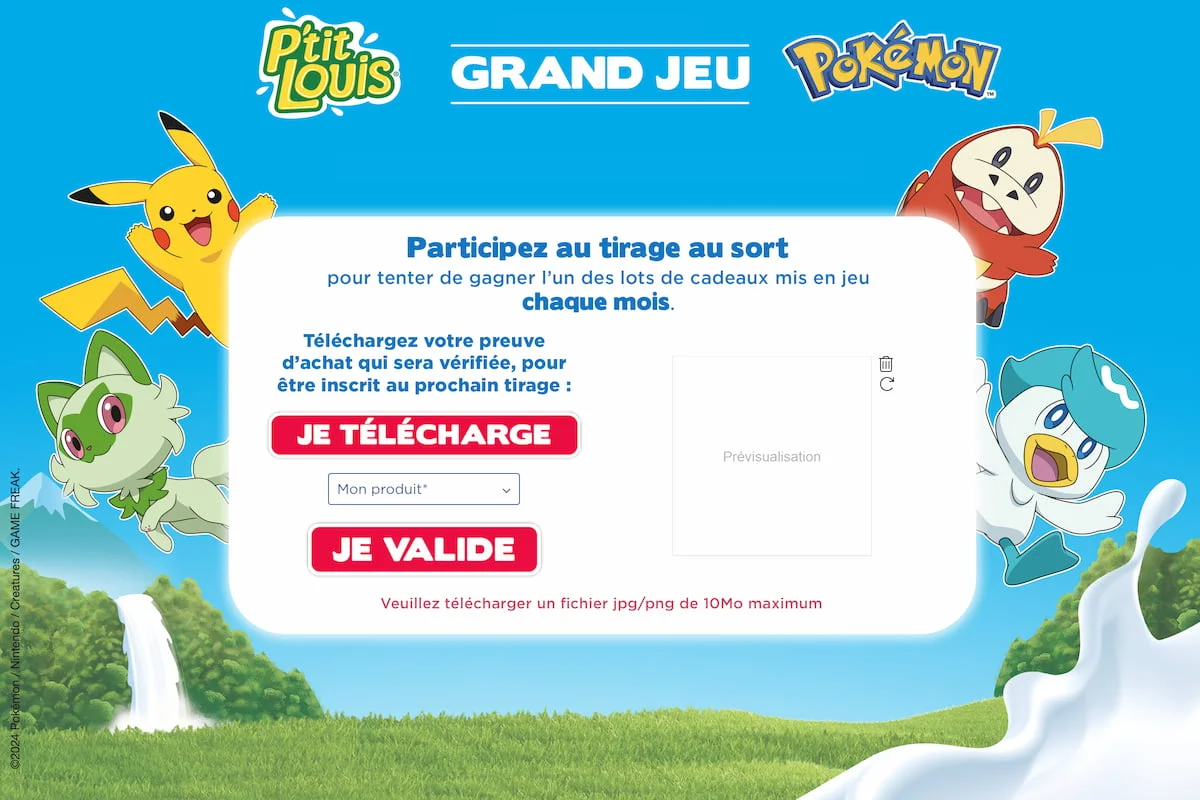 Jeu preuve d'achat buy and play petit louis