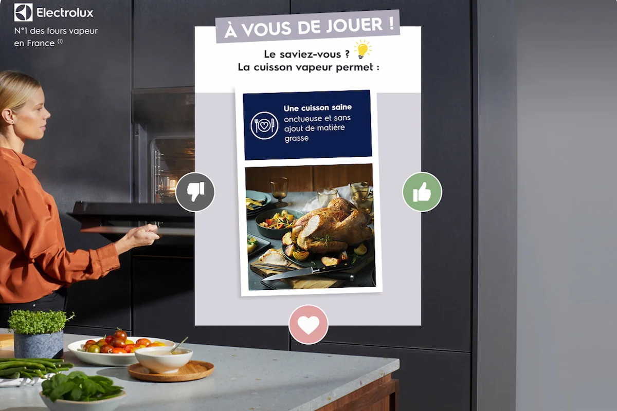 Jeu swiper Electrolux