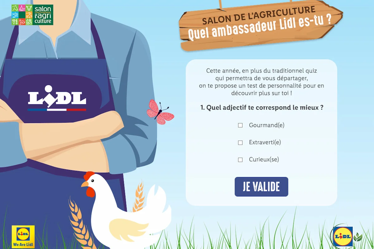 Test de personnalité Lidl
