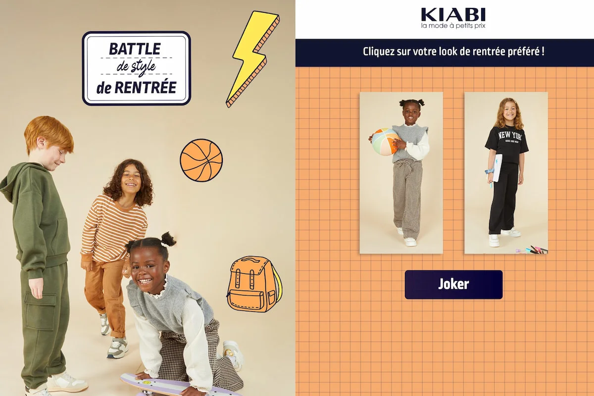 kiabi battle game