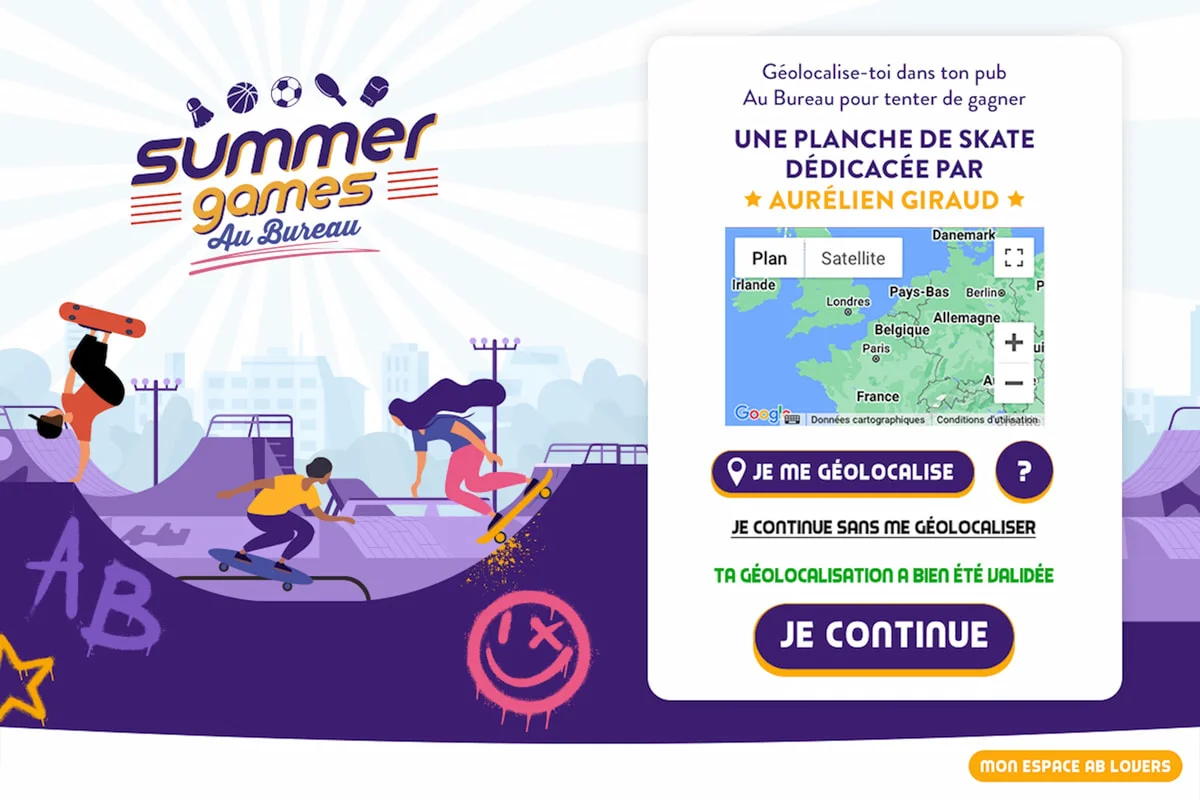 Jeu check-in bureau