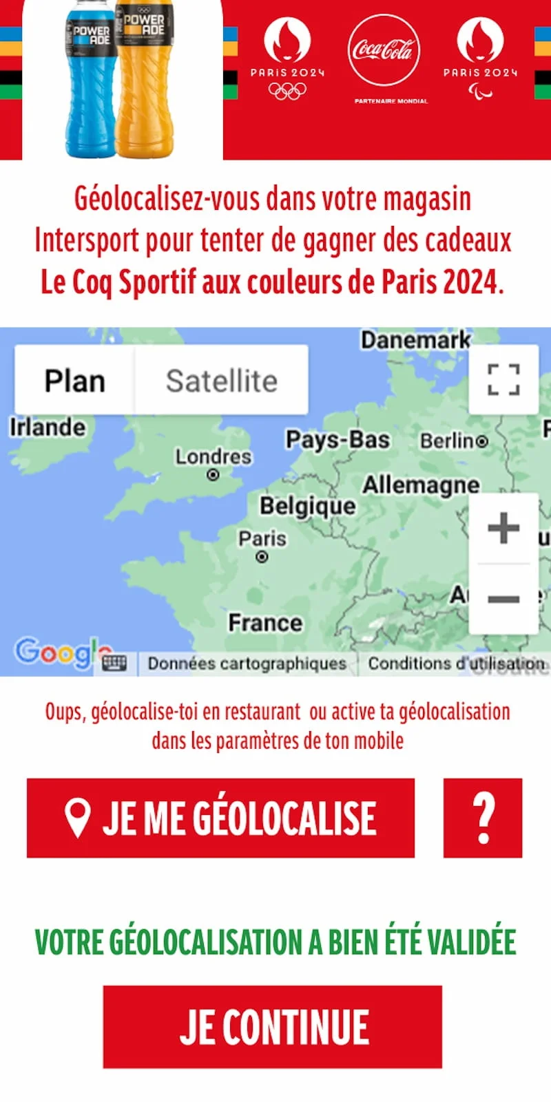 Jeu check-in coca cola