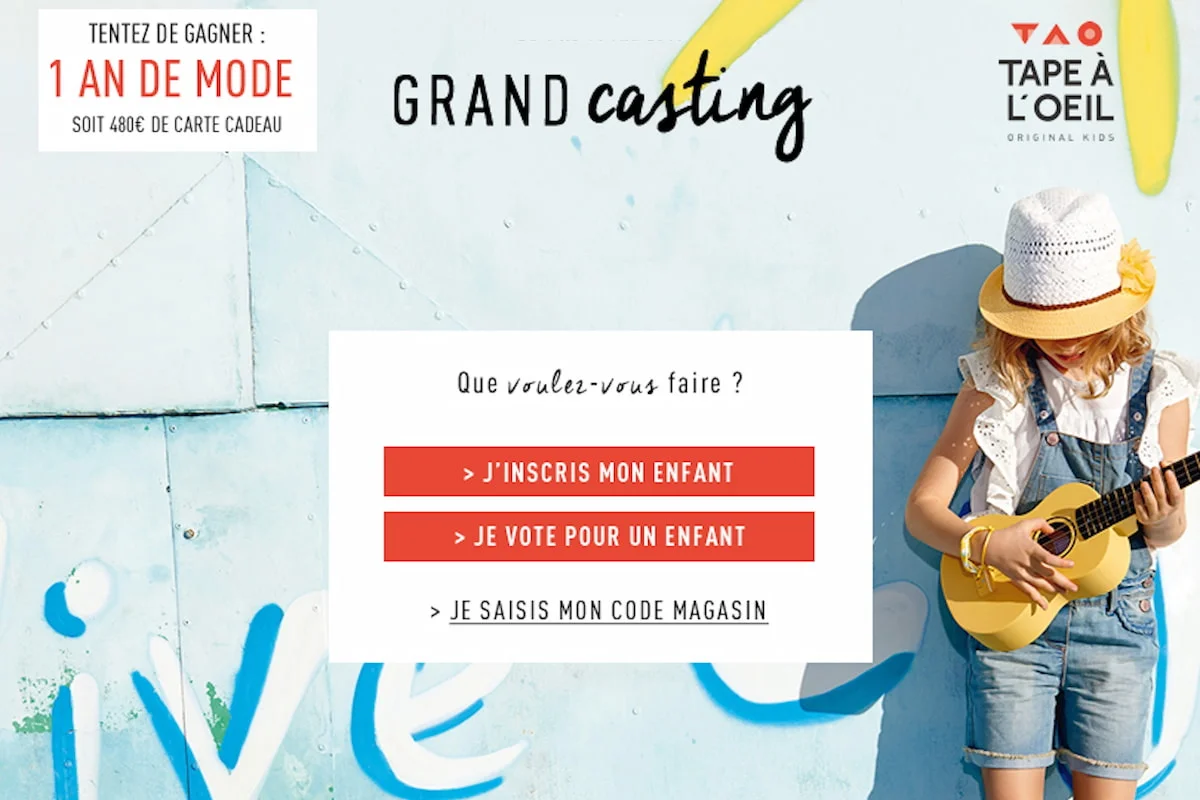 Juego de concurso de fotos de TAO