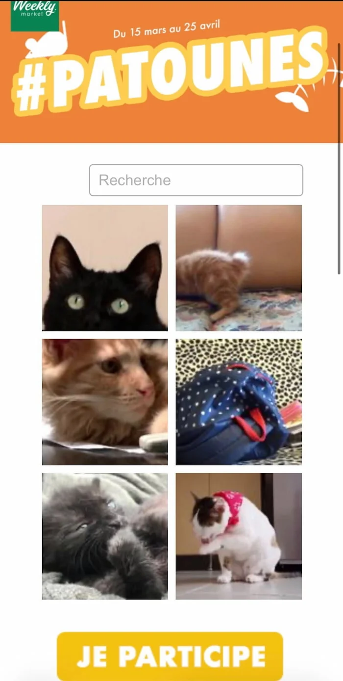 Mobile video contest game