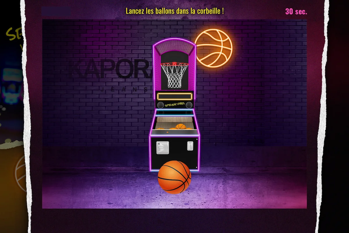 Jeu papertoss Kaporal