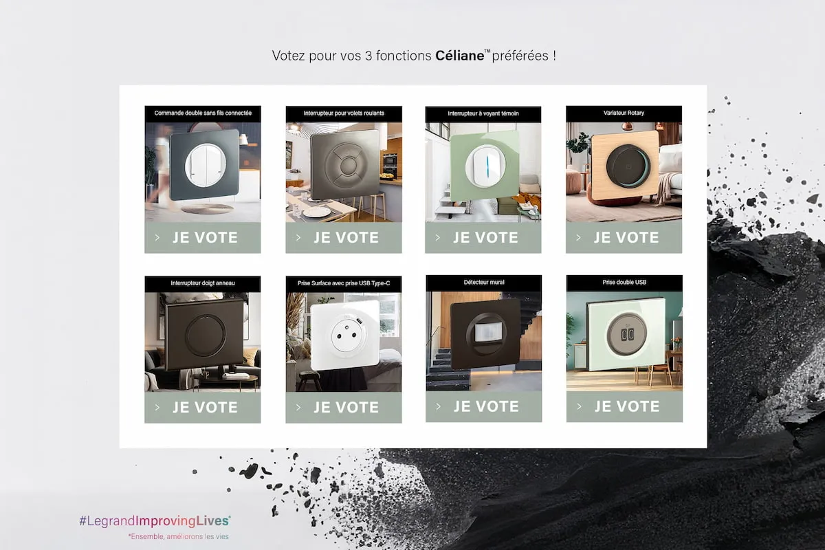 Jeu vote legrand