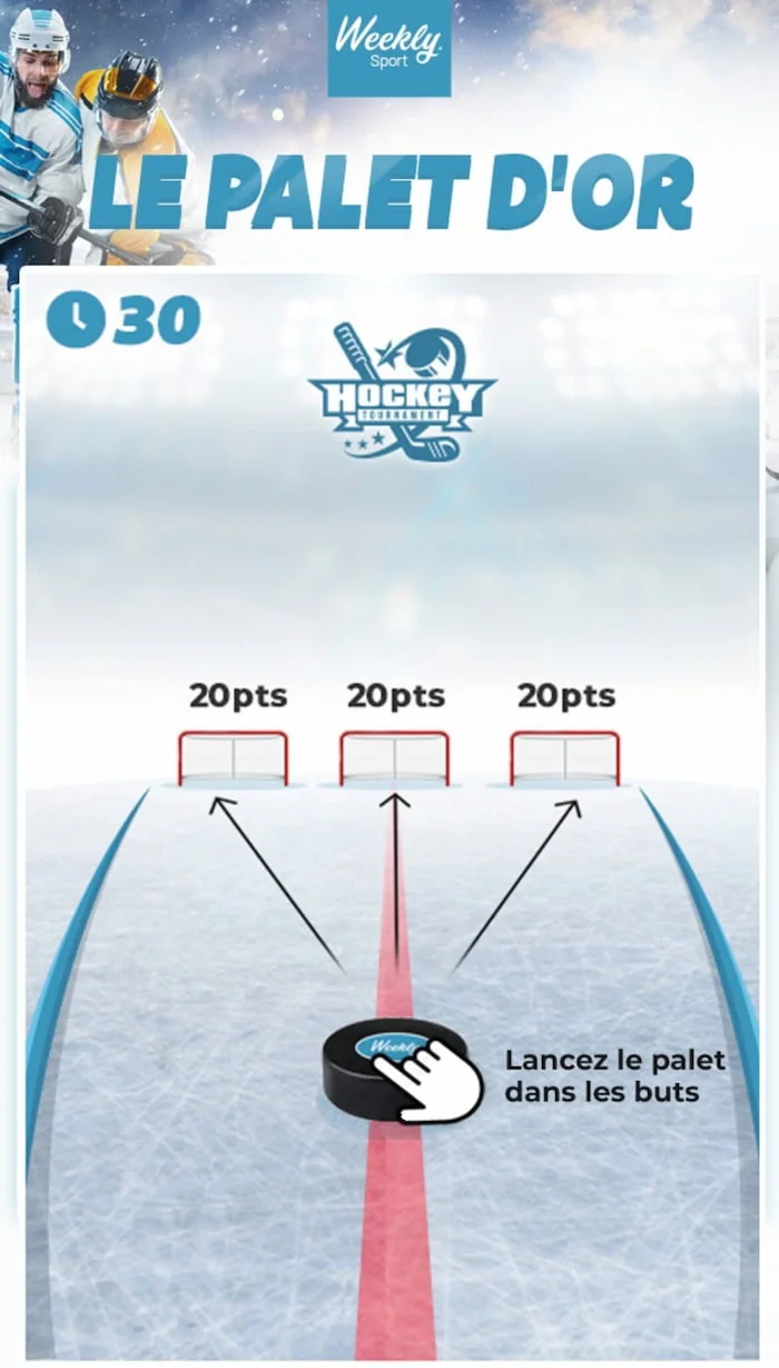 Jeu sur mobile Shuffle board