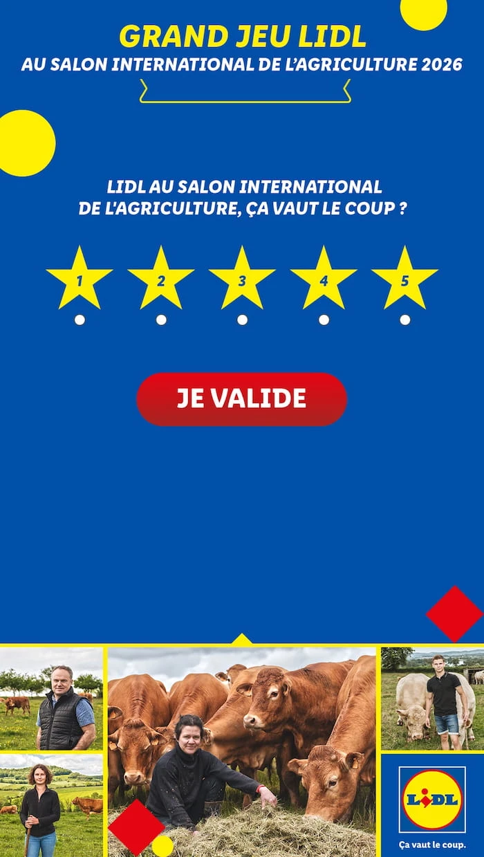 Jeu sondage lidl SIA
