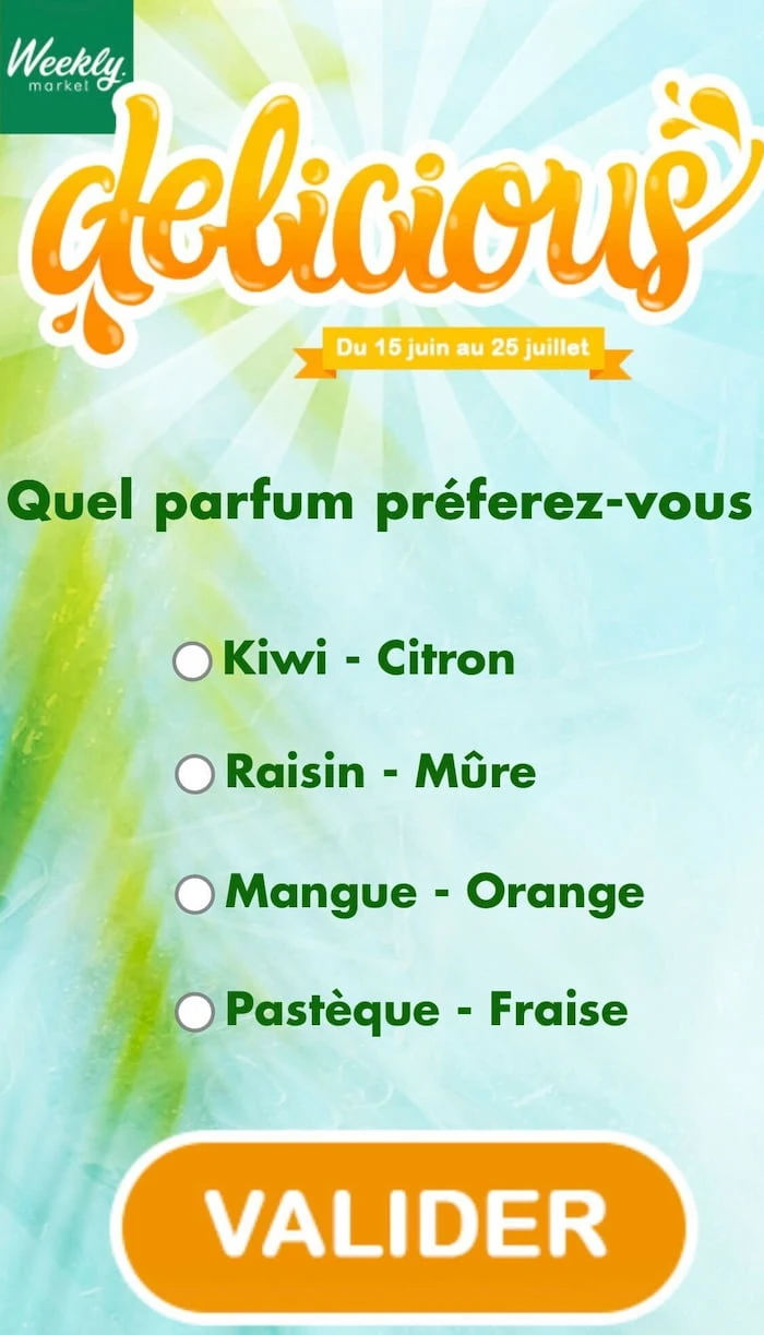 Jeu sur mobile sondage