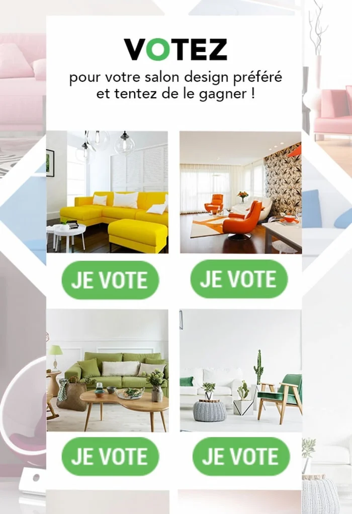 Jeu vote sur mobile