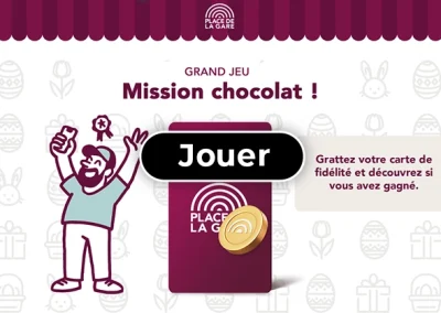 Grattage | Place de la Gare