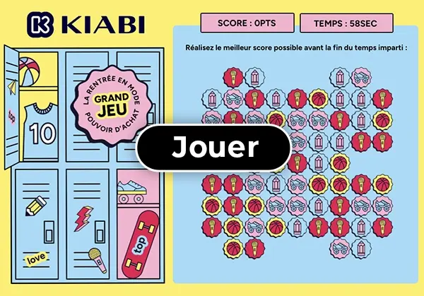 Match 3 | Kiabi
