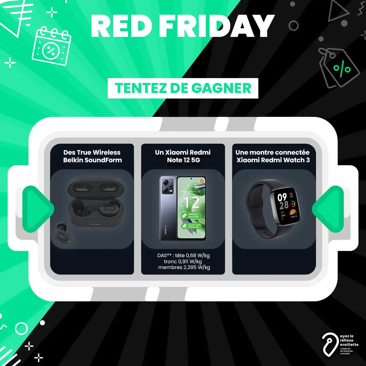 black friday gamification bandit manchot
